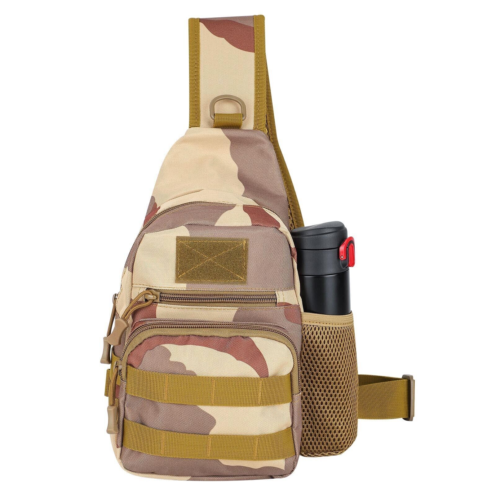 Outdoor Sport Taktische Umhängetasche Molle Schultertasche Bundeswehr Brustasche