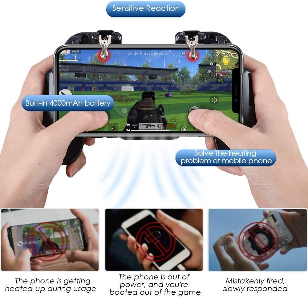 PUBG Mobile Game Controller Gamepad Battle Target Joysticks Physische Tas