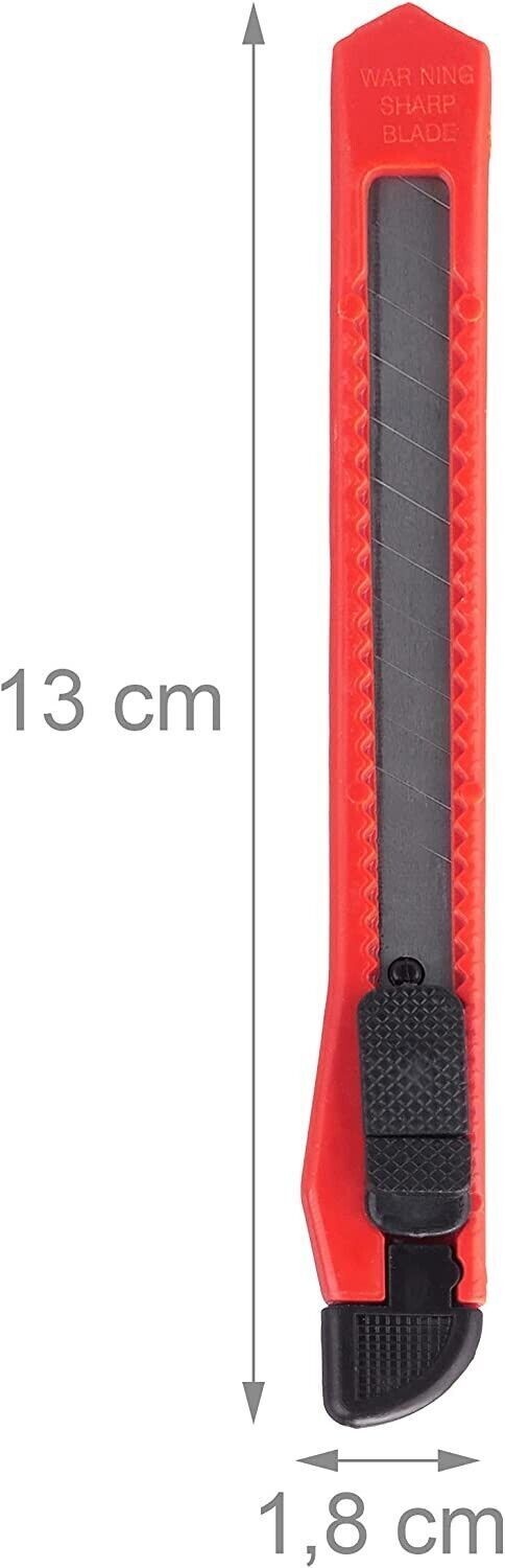 1-20 Stück Teppichmesser 9mm Cuttermesser Paketmesser Universal Cutter sicheres
