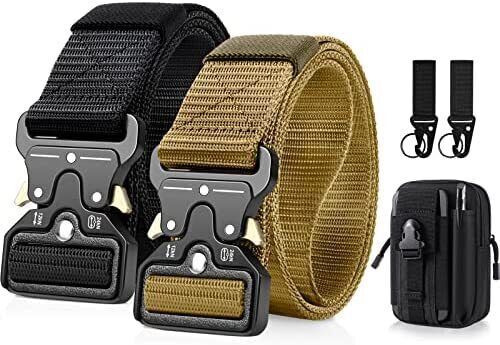 Herren Armee Militär Military Gürtel Taktischer Gürtel Belt Nylon Schnalle NEU