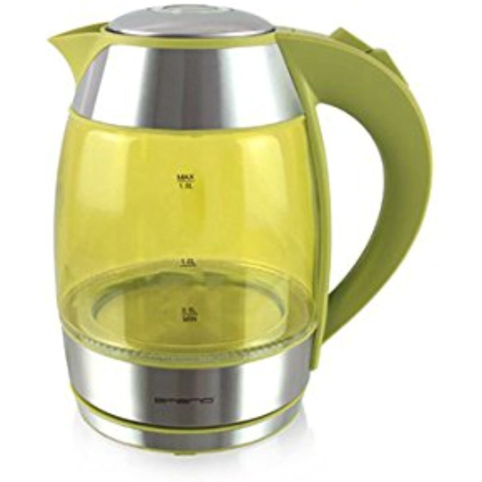 Wasserkocher Water Kettle Kochgeschirr Led  Bratpfanne 2200 Watt Cyber Edelstahl