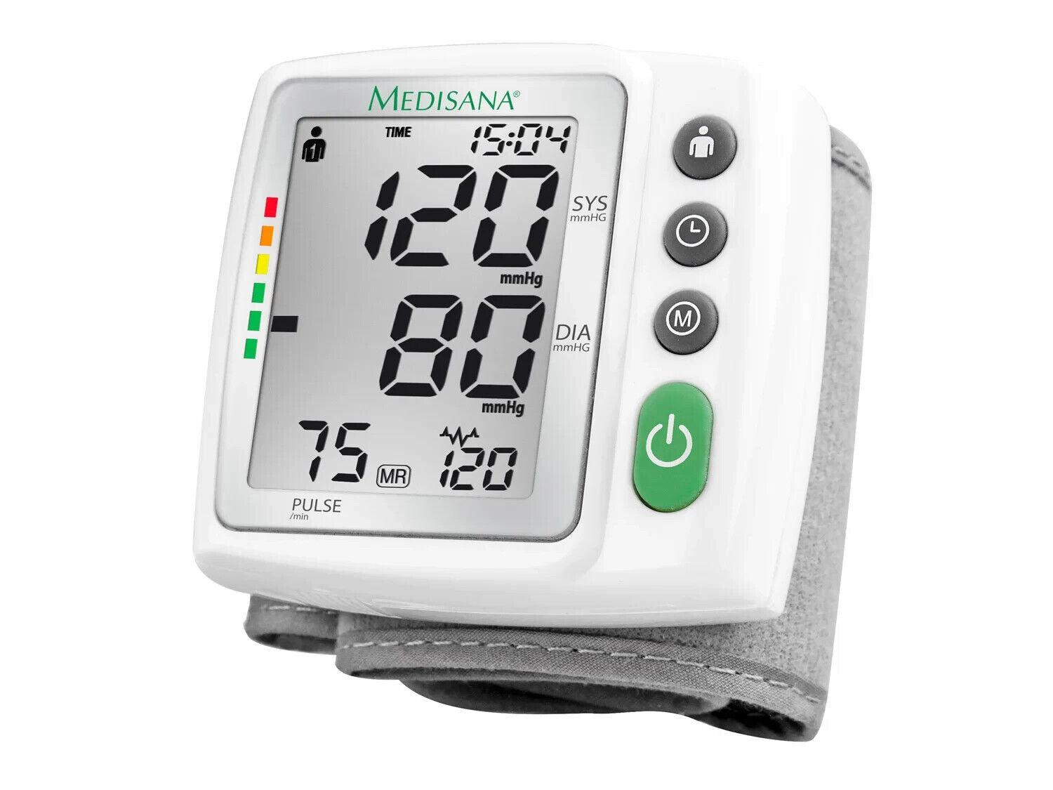 Blutdruckmessgerät Handgelenk vollautomatisch Pulsmesser Messgerät Speicher LCD