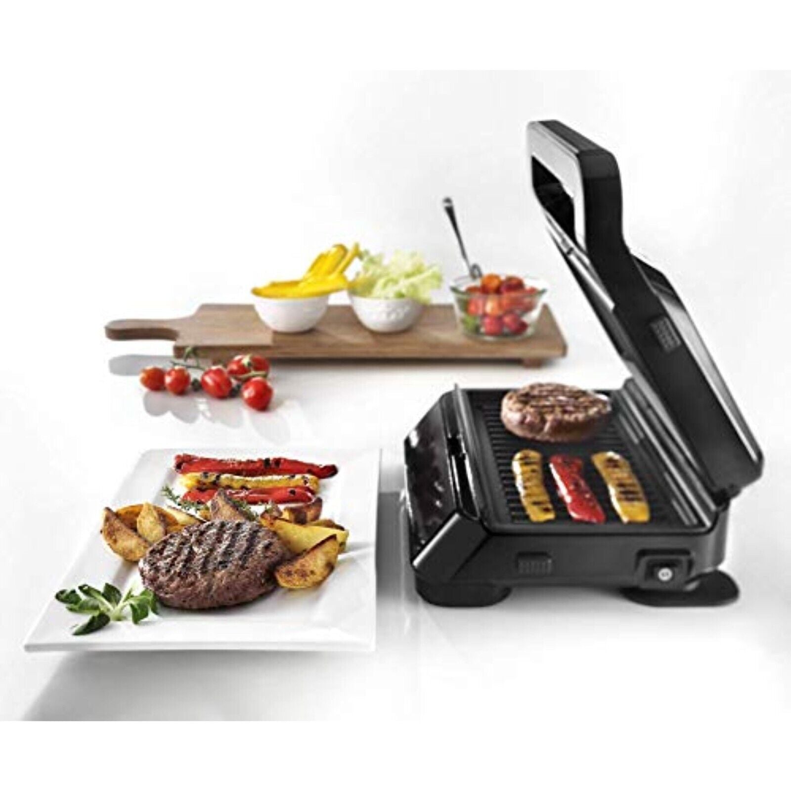 De'Longhi MultiGrill Easy SW12A.BK elektrischer Kontaktgrill Elektro-Grill 800W