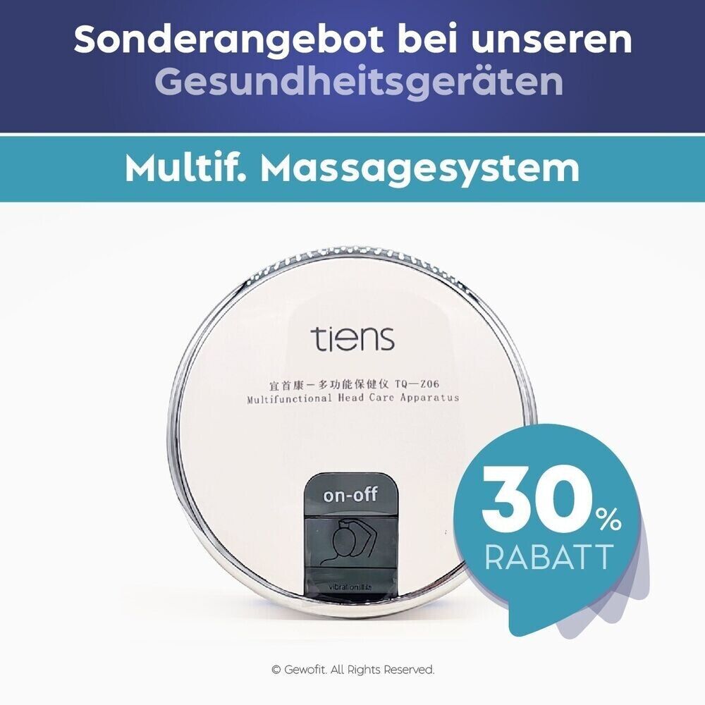 Tiens Multifunktionelles Massagegerät - Kopf Care - Massage mit Laser