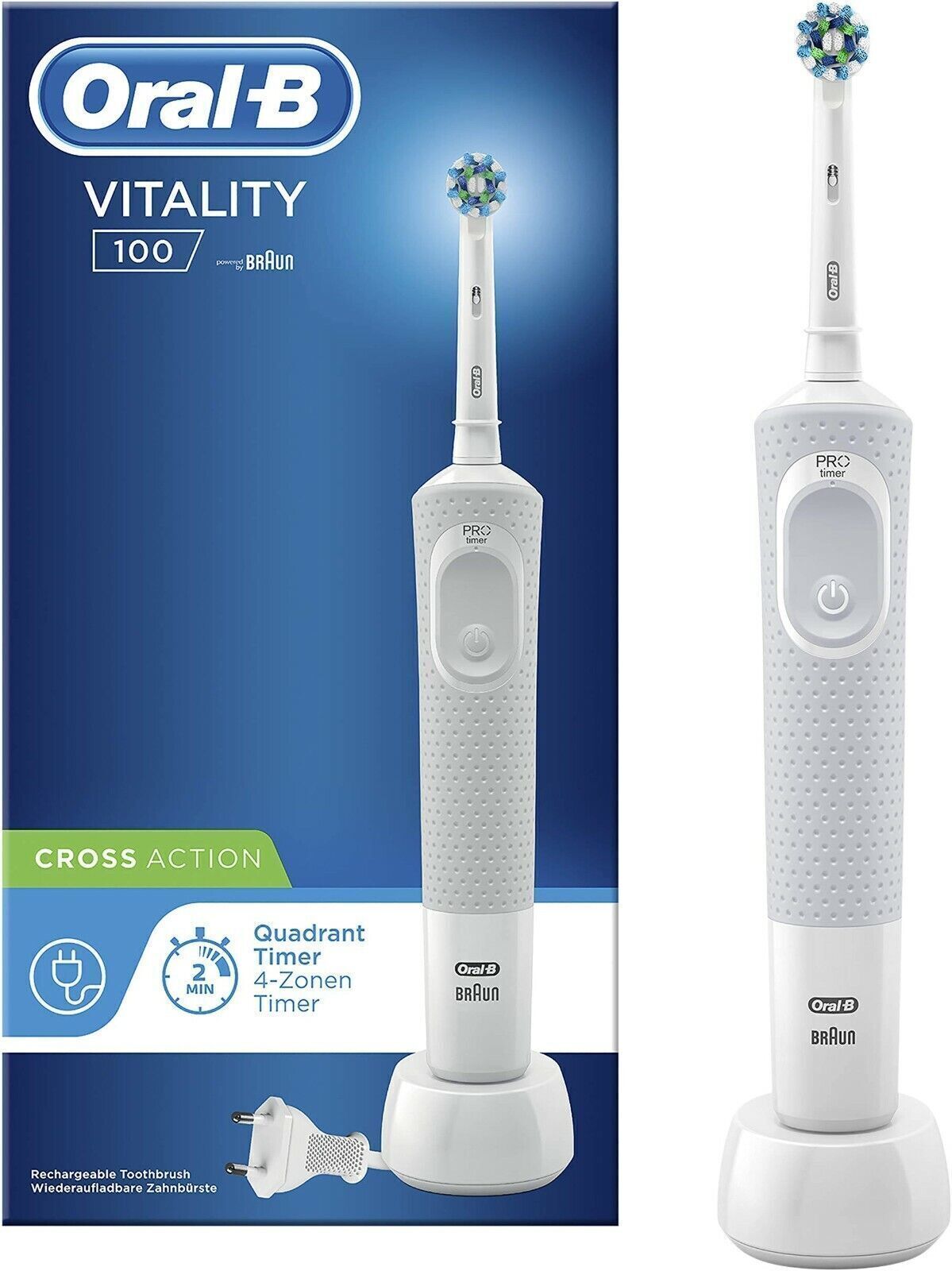 Oral-B Vitality 100 Elektrische Zahnbürste/Electric Toothbrush / Oral-B Advance