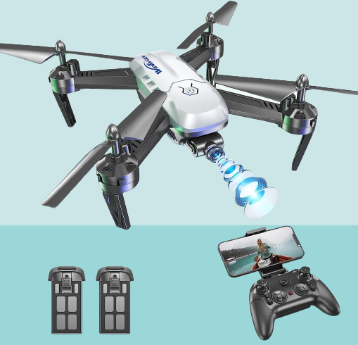 T6 Drohne Mit Kamera 1080P Hd, Wifi FPV Drone Für Anfänger, RC Quadcopter Mit 2