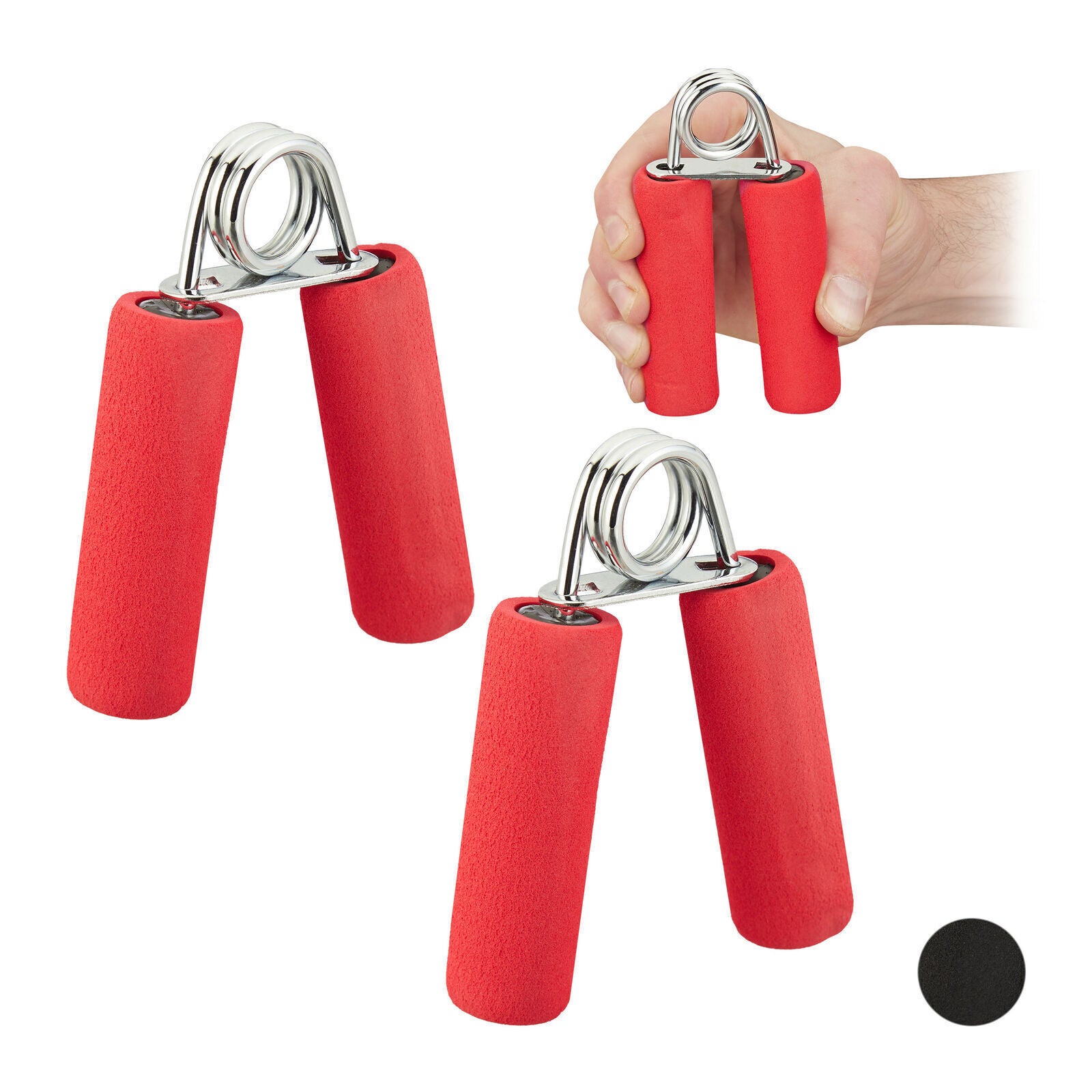 Handtrainer Fingertrainer Unterarmtrainer Fingerhantel Handexpander Gyro 5er Set