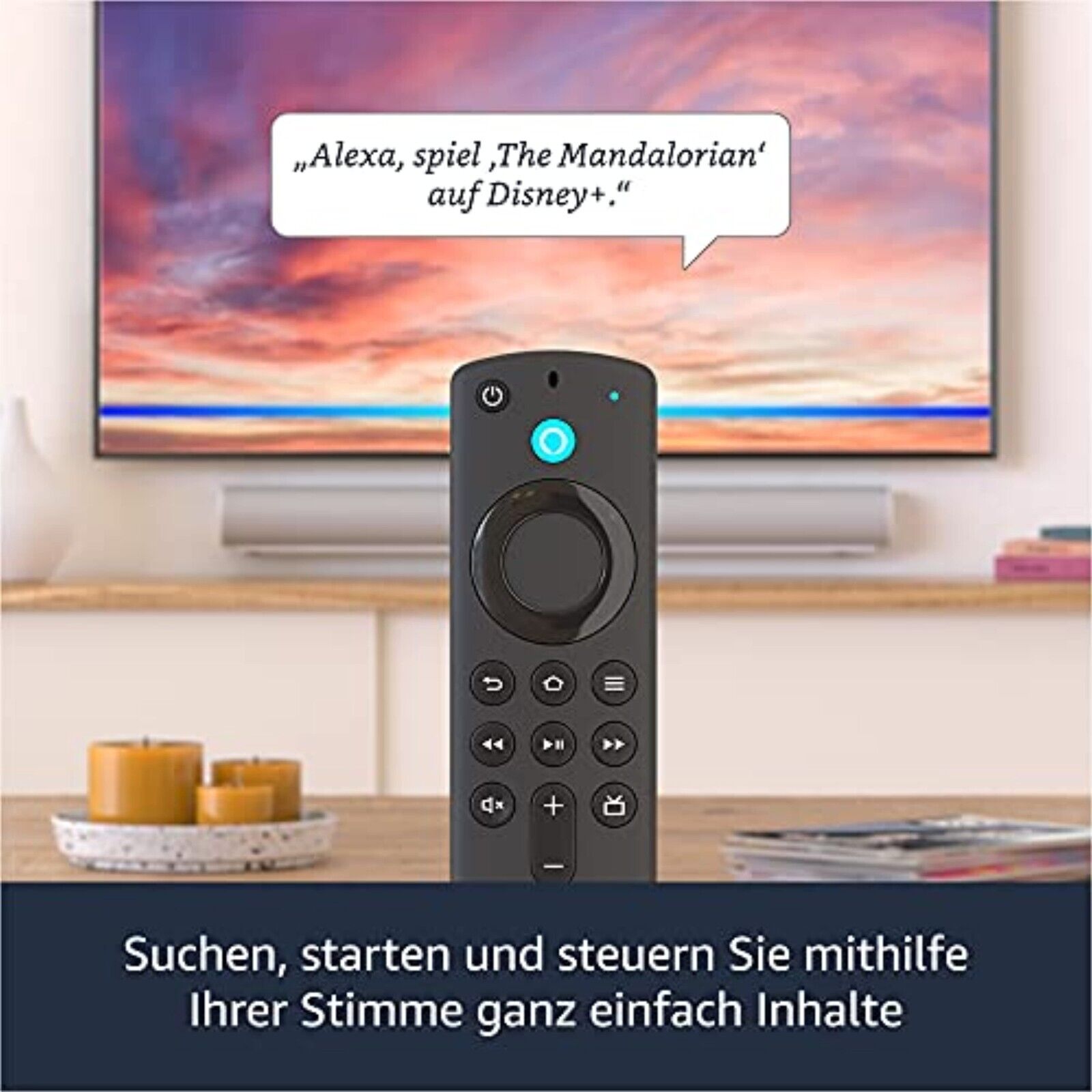 Amazon Fire TV Stick 4K MAX Ultra HD WiFi 6 | mit Alexa-Sprachfernbedienung Neu & OVP