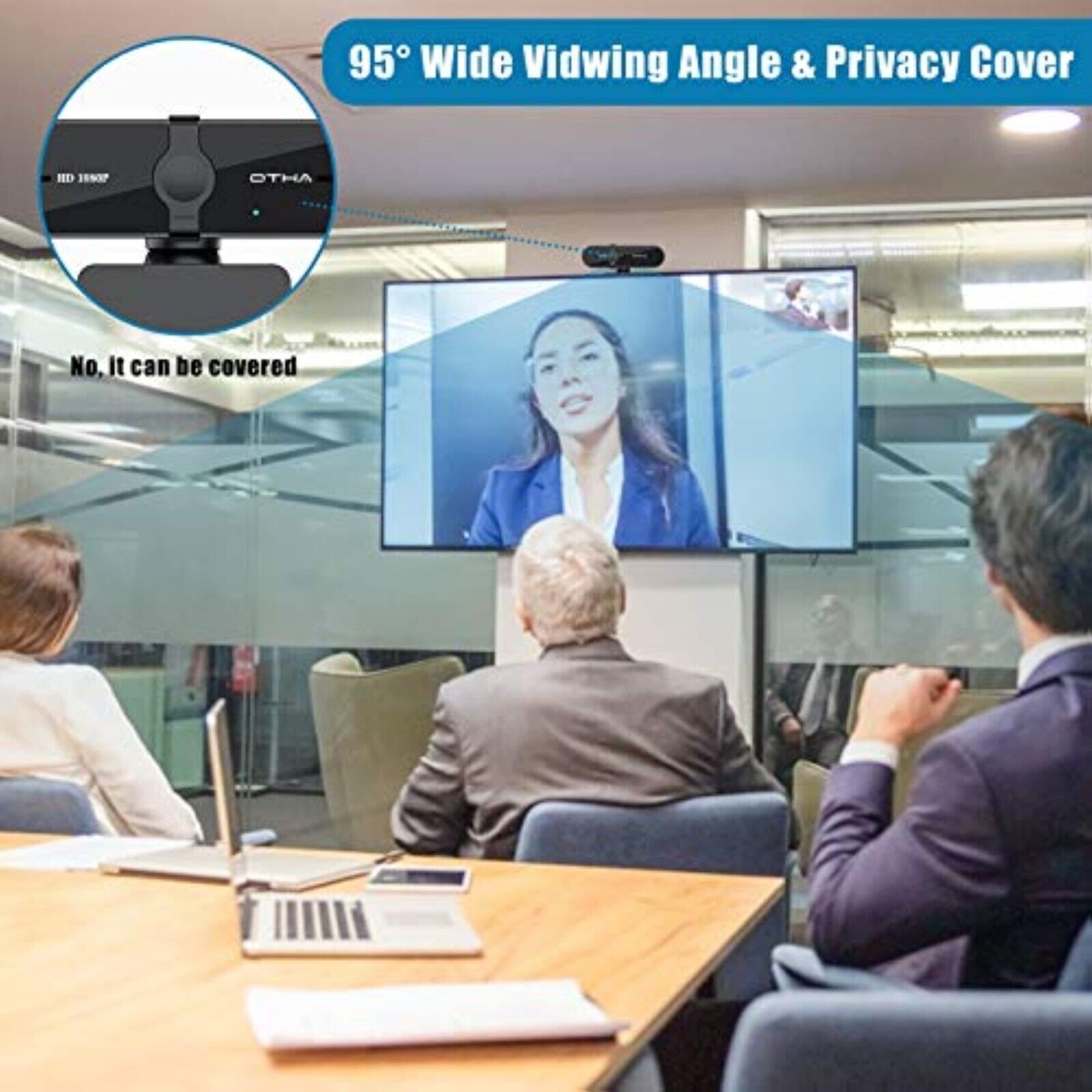 1080P Full HD Webcam 1920x1080 (30 Fps) Für PC Skype FaceTime Homeoffice Zoom