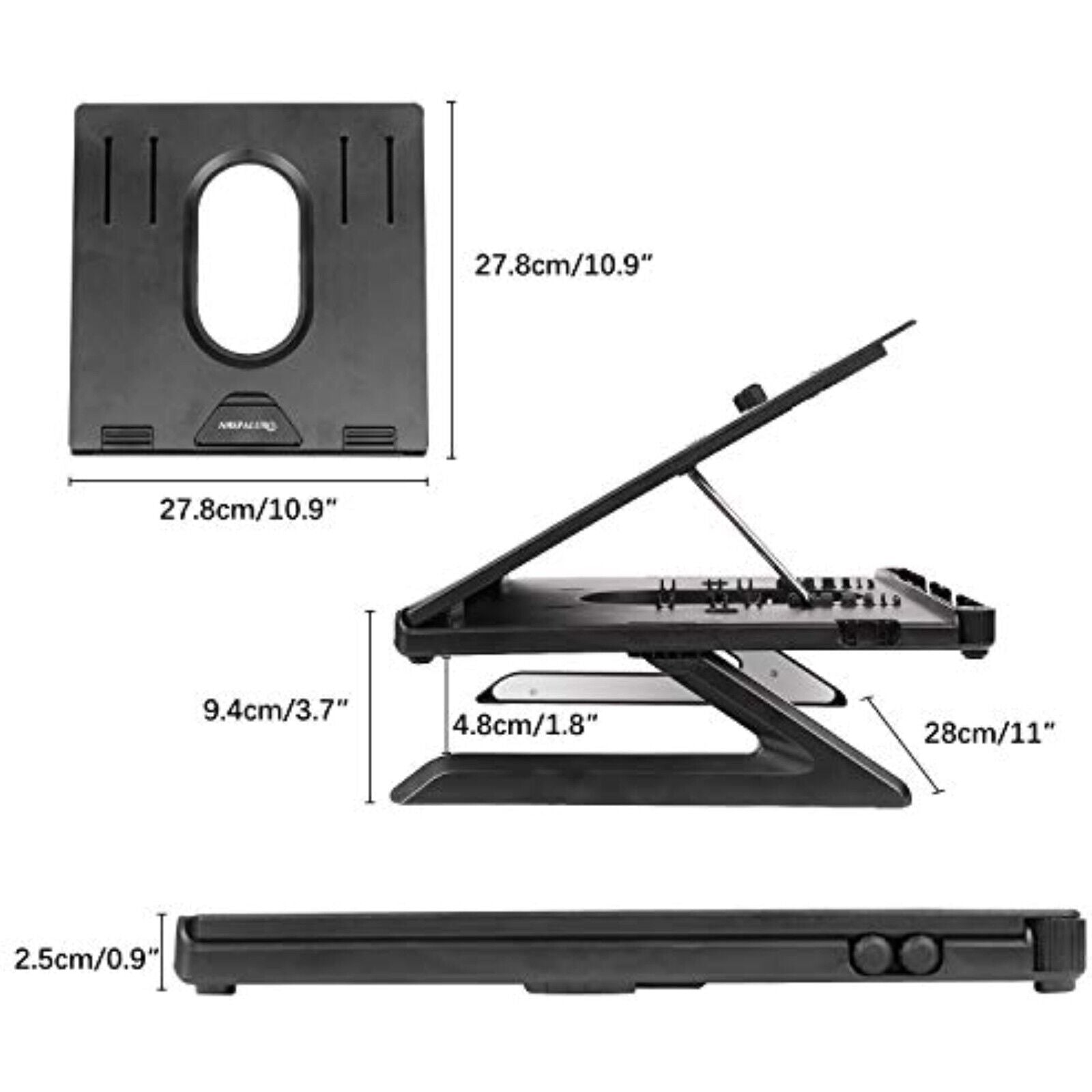 Laptop Ständer Multi-Angle Notebook Desk mit Belüftung Einstellbare (ohne box)