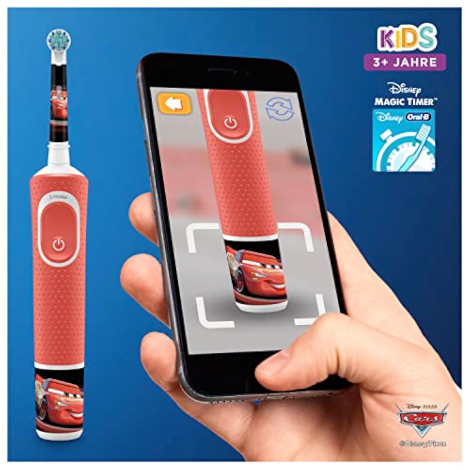 Oral-B Vitality 100 Kids Cars CLS ab 3 Jahre Kinderzahnbürste elektrisch neu ovp