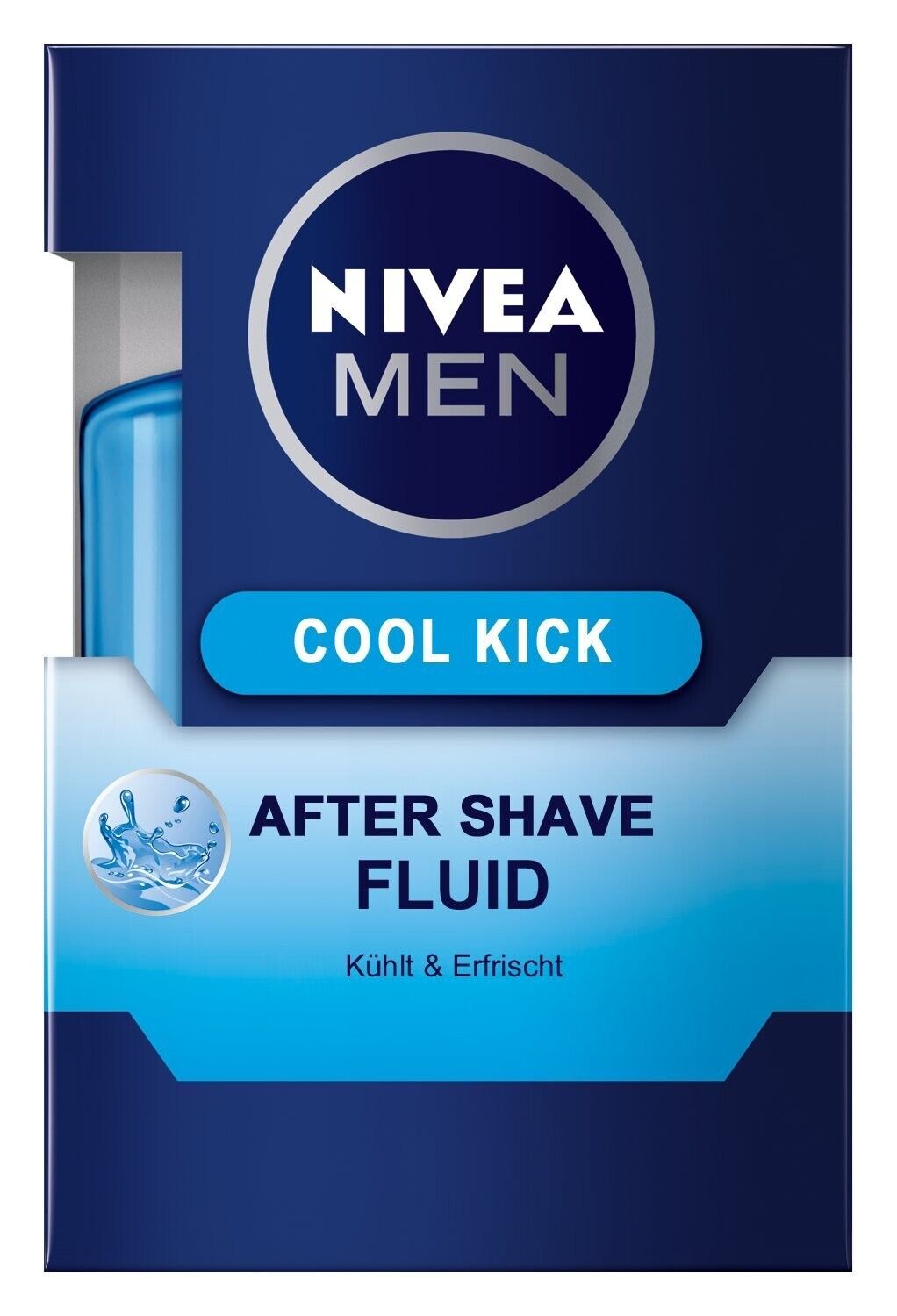 Nivea Men For Men After Shave vital-COOL KICK AFTER SHAVE FLUID- Minze 100ML
