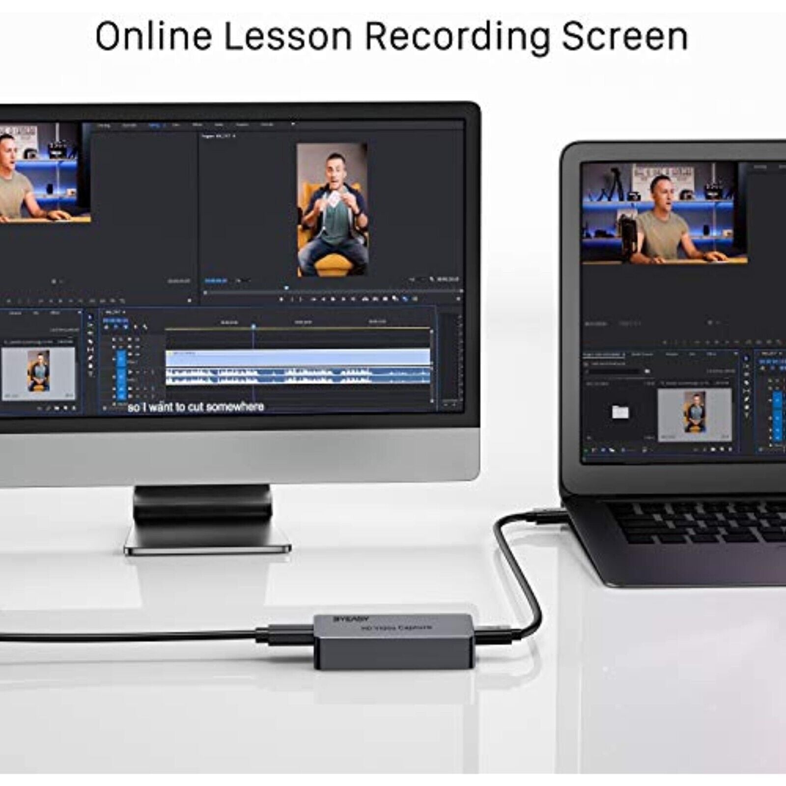 HDMI zu USB2.0 4K Video Capture Card Grabber 1080P Recorder Game Live Streaming