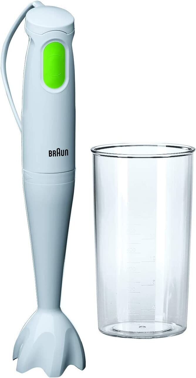 Braun Multiquick 1 Stabmixer MQ100 Soup Pürierstab 450 W Messbecher Spritzschutz