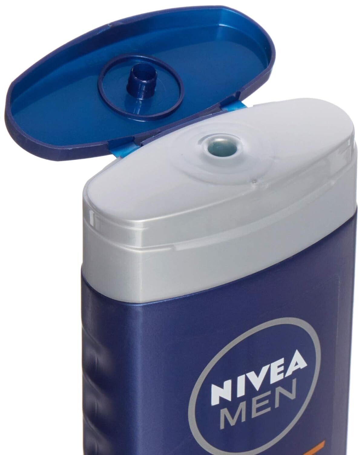 NIVEA MEN 3 in 1  Sport Duschgel, 250ml Pflege-Dusche Körper/Gesicht/Haar 24h