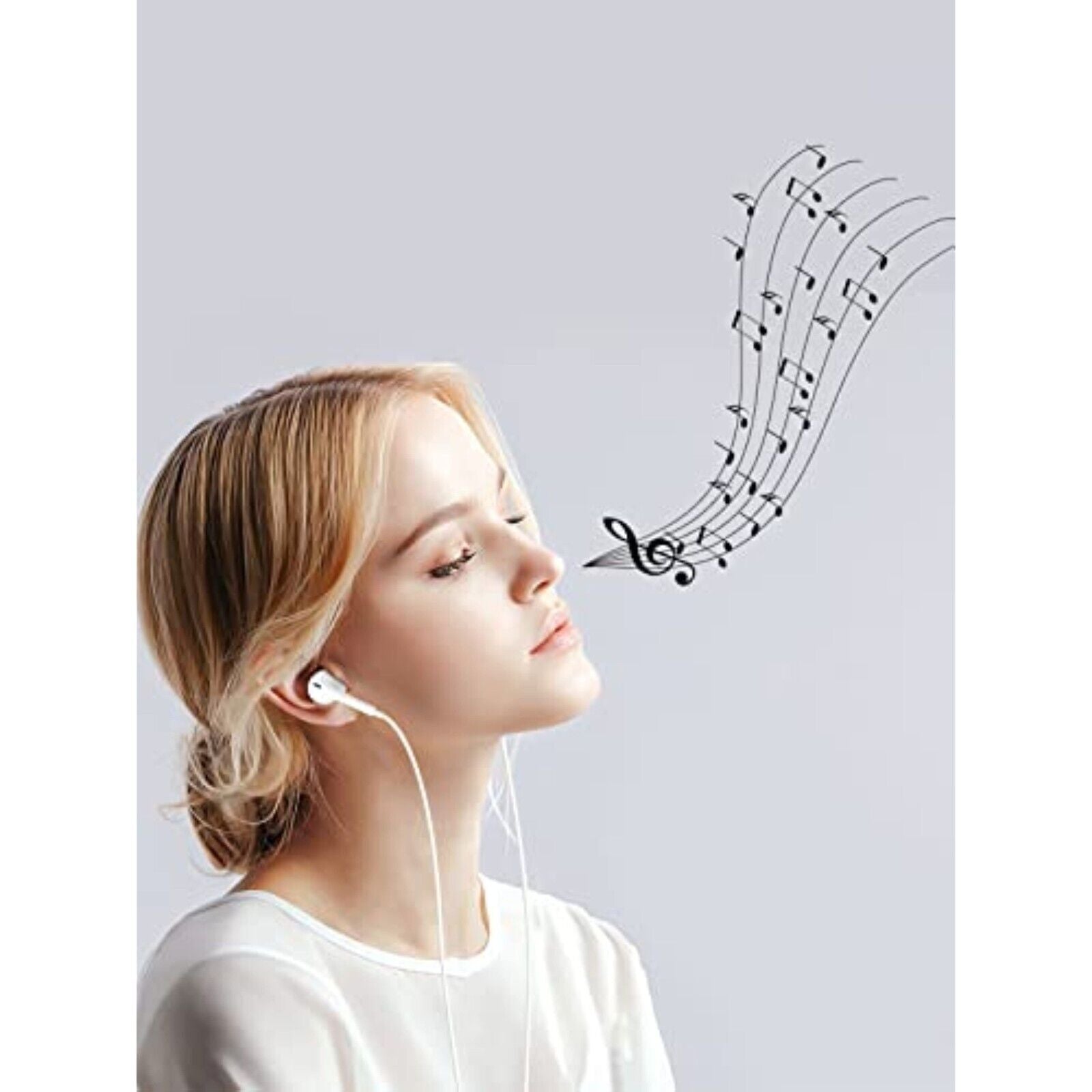 In-Ear USB-C Kopfhörer  Sport Headset BASS Für HUAWEI Samsung iPad Xiaomi Google