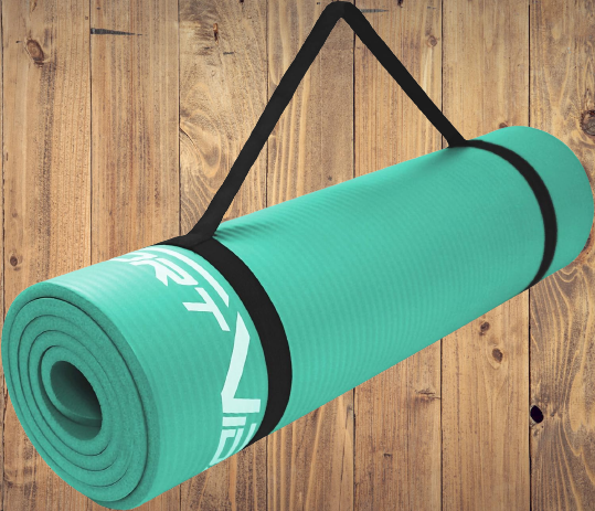 Yogamatte Fitnessmatte für Yoga Pilates Gymnastik Isomatte für Camping Zelt-NEU