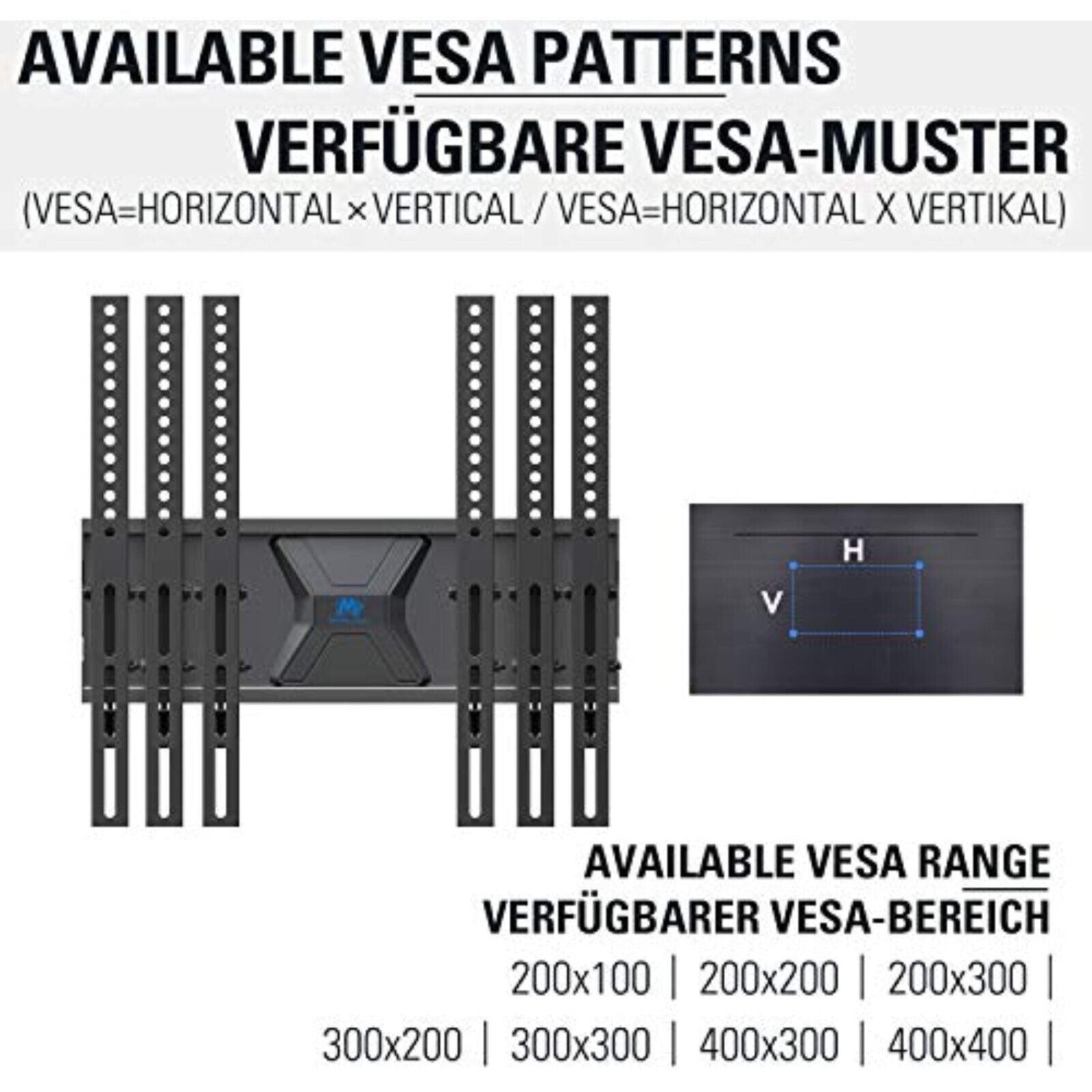 Mounting Dream TV Wandhalterung Schwenkbar Neigbar Fernseher Wandhalterung26-65"