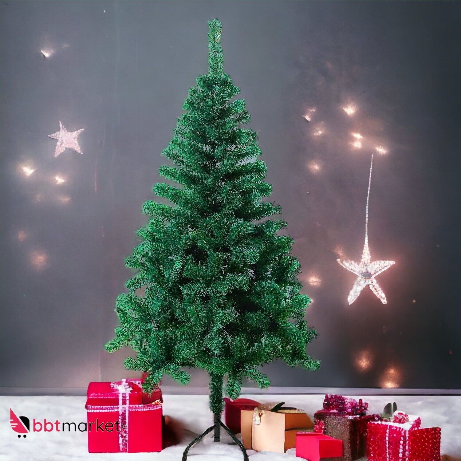 Weihnachtsbaum Christbaum Tannenbaum künstlicher Dekobaum 180 schwer entflammbar 150CM