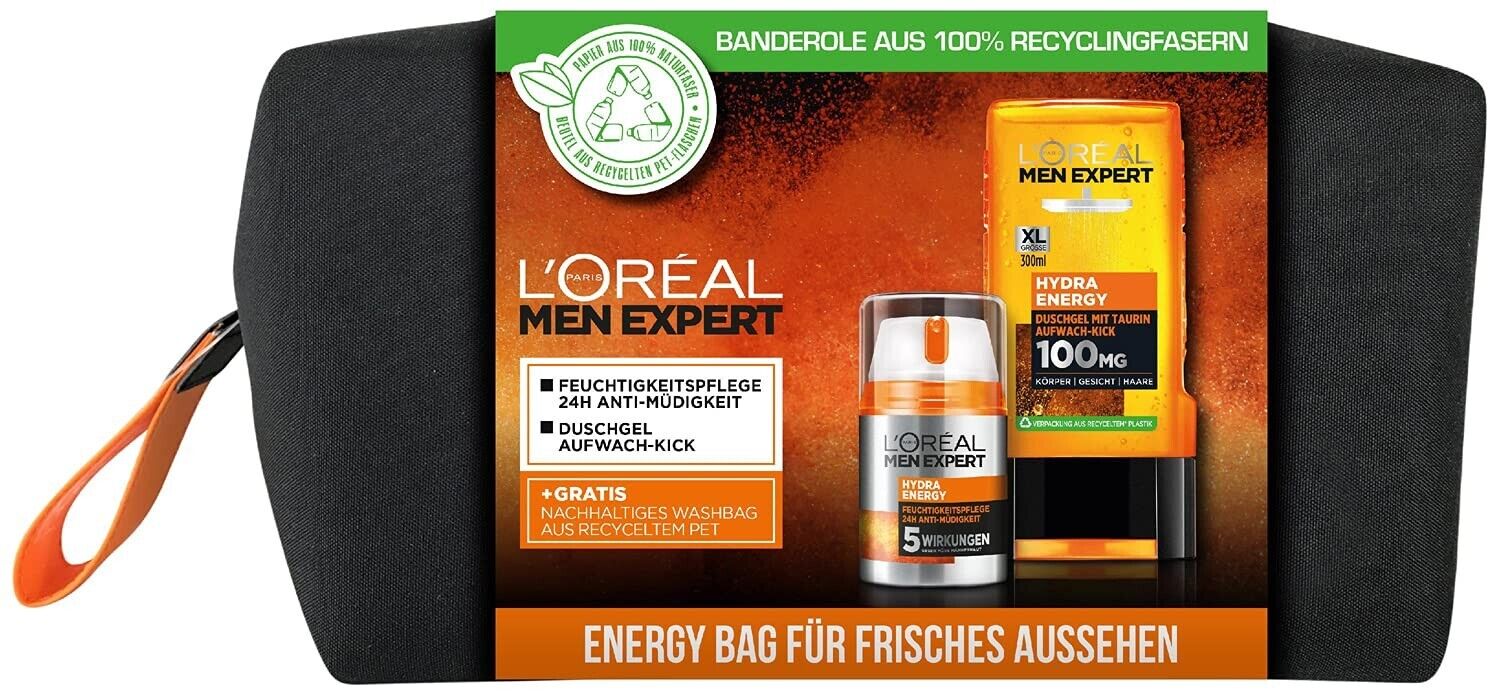 L'Oréal Men Expert Geschenkset Für Männer, Mit Duschgel Creme Feucht 1 X 350 Ml