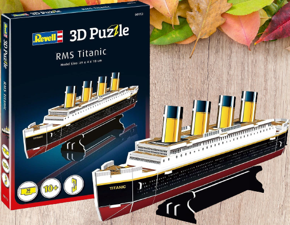 3D Puzzle 00112 I RMS Titanic I 30 Teile I für Kinder und Erwachsene - NEU