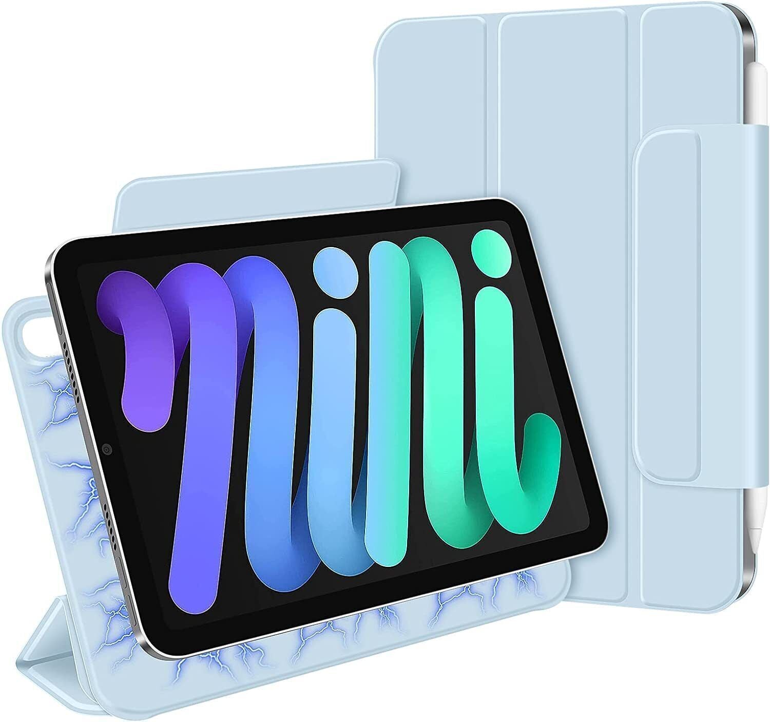 Hülle Kompatibel mit iPad Mini 6. Generation 2021 8.3 Zoll Eckenschutz