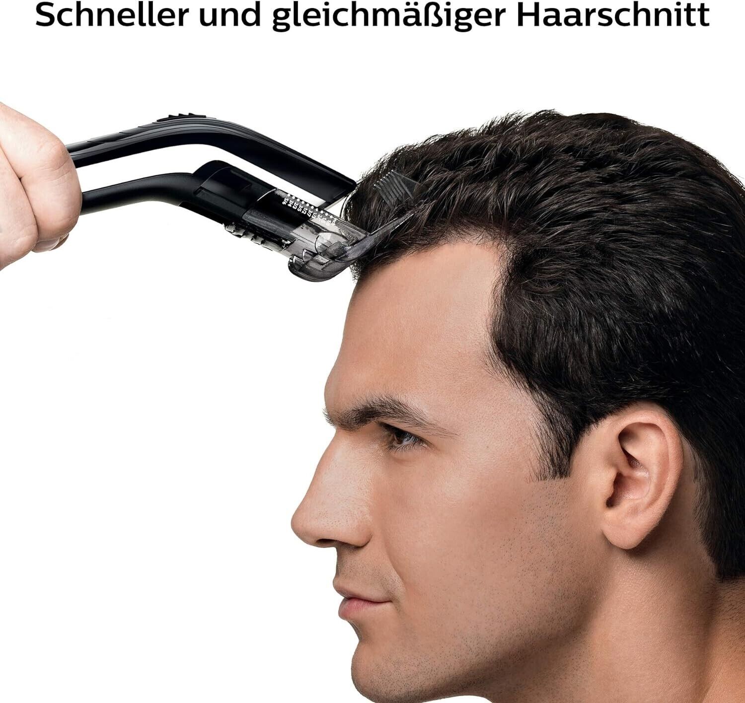 Philips Haarschneider 11 Längeneinstellungen Stahlklingen Kabel QC5115/15 folie