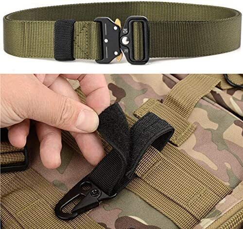 Herren Armee Militär Military Gürtel Taktischer Gürtel Belt Nylon Schnalle NEU