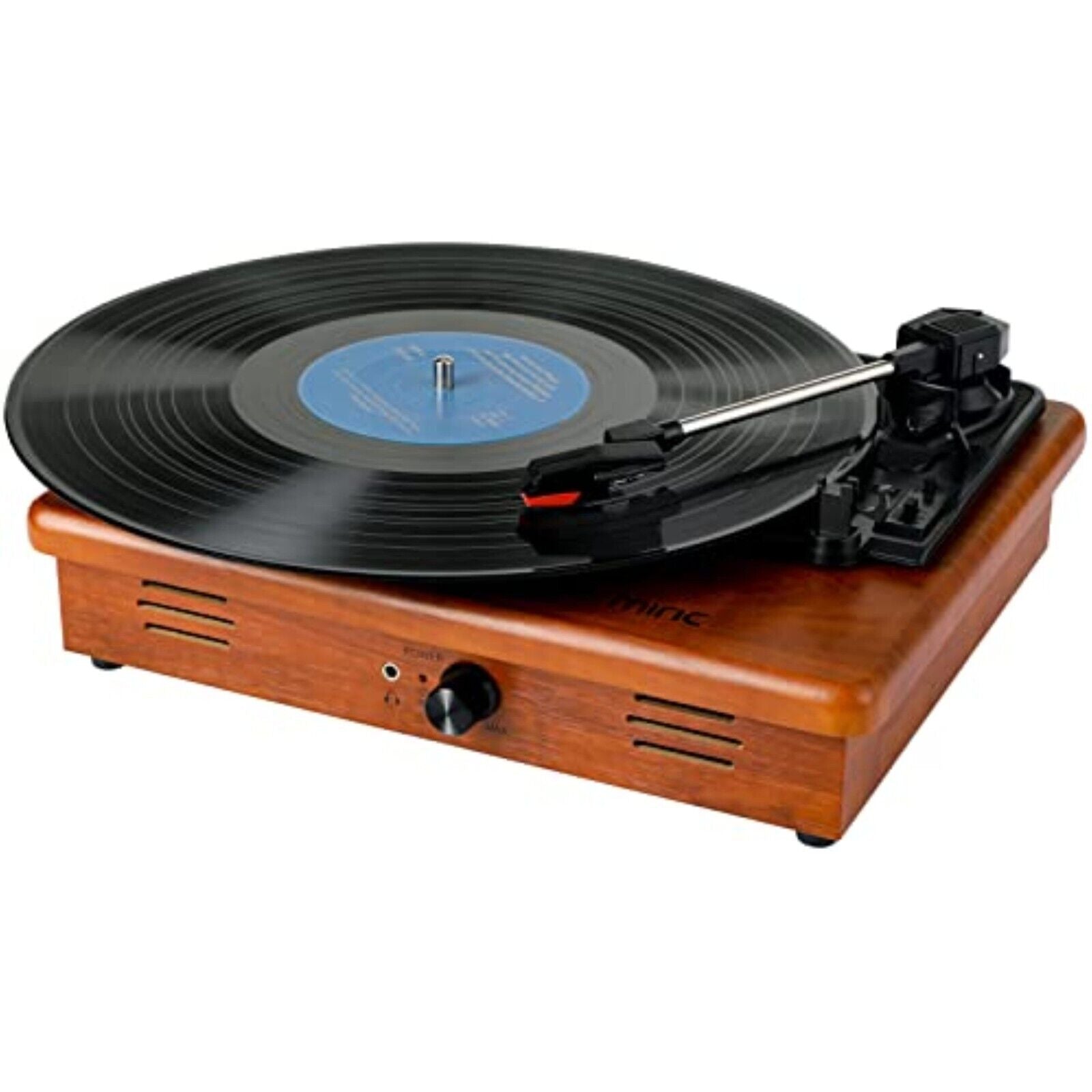 Plattenspieler Nostalgie Holz Musikanlage Kompaktanlage Retro mit USB Bluetooth