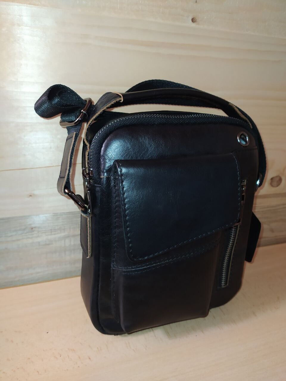 Herren Tasche Schultertasche Crossover Umhängetasche Handtasche Messenger Bag DE