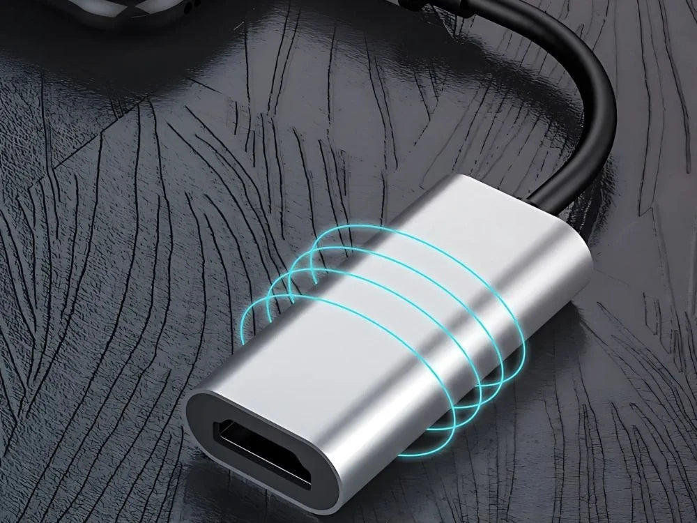 USB C auf HDMI Adapter 4K 60Hz 18cm Kabel USB 3.1 Laptop Monitor