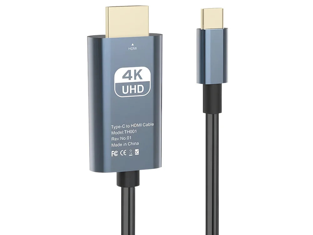 USB-C zu HDMI Kabel 4K UHD Typ C auf HDMI für Samsung Huawei Sony Xiaomi TV