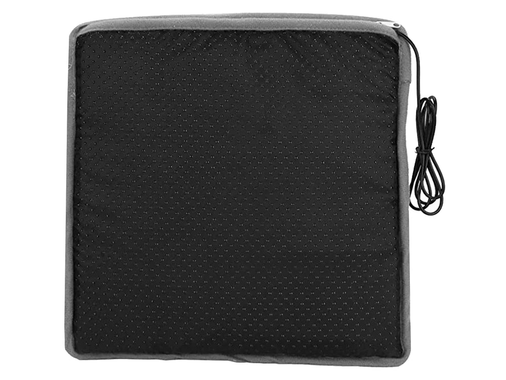 USB Heizkissen Fußwärmer 28x29cm 5W Grau Wärmematte Heizmatte Körper