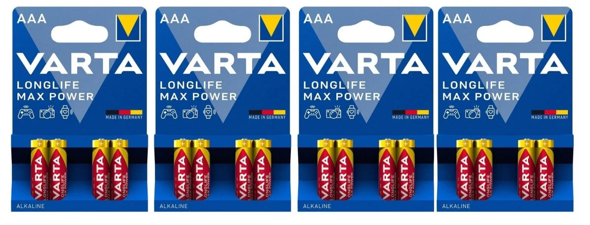 VARTA AAA Batterien LR03 1,5V Longlife Max Power Micro Alkaline 4703