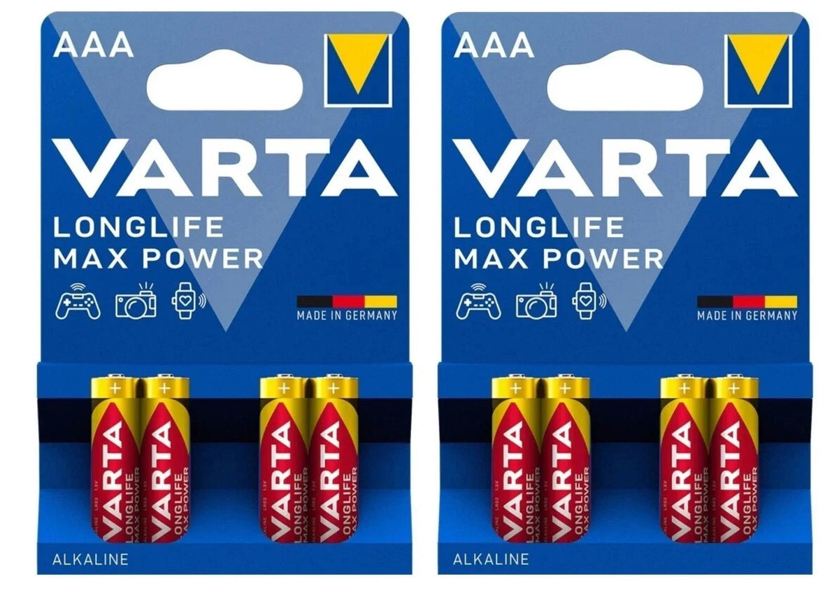 VARTA AAA Batterien LR03 1,5V Longlife Max Power Micro Alkaline 4703