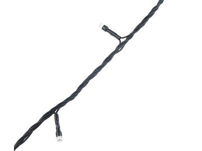 LED Weihnachtsbaum Lichterkette – 10m, 200 Multicolor LEDs, Innenraum, 8 Programme,Mit Verlängerungsanschluss