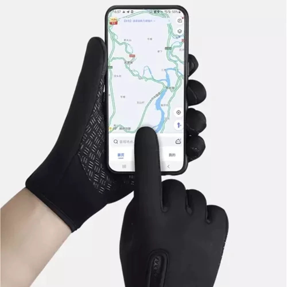 Winter Handschuhe Damen Herren Fahrrad Thermo Handschuhe Wasserdicht Touchscreen