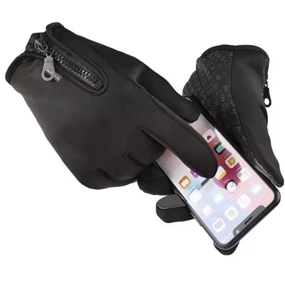 Winter Handschuhe Damen Herren Fahrrad Thermo Handschuhe Wasserdicht Touchscreen