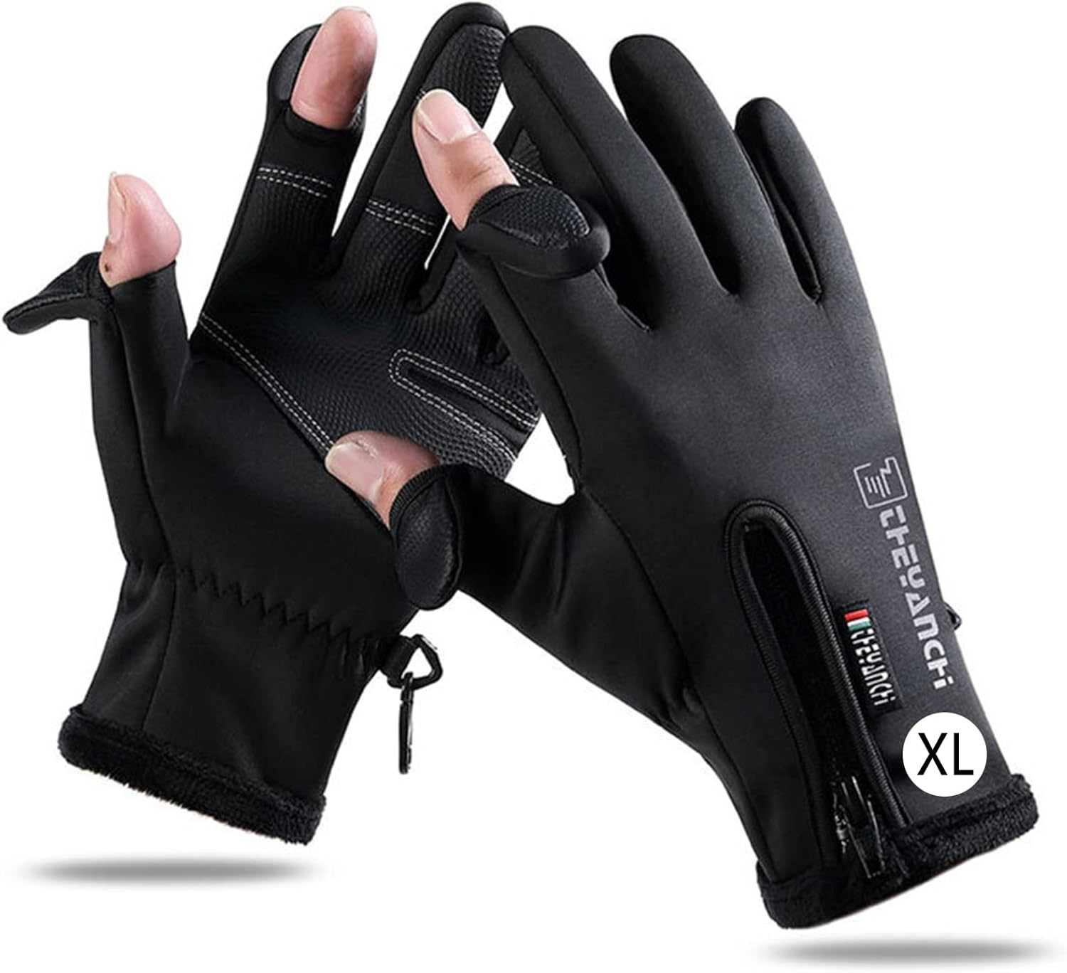 Winter Handschuhe Damen Herren Fahrrad Thermo Handschuhe Wasserdicht Touchscreen