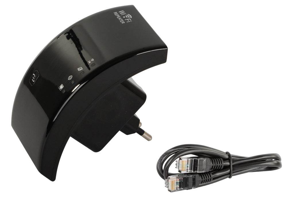 WLAN Repeater 300 Mbps – WiFi Verstärker 2.4 GHz mit WPS & Access Point Modus