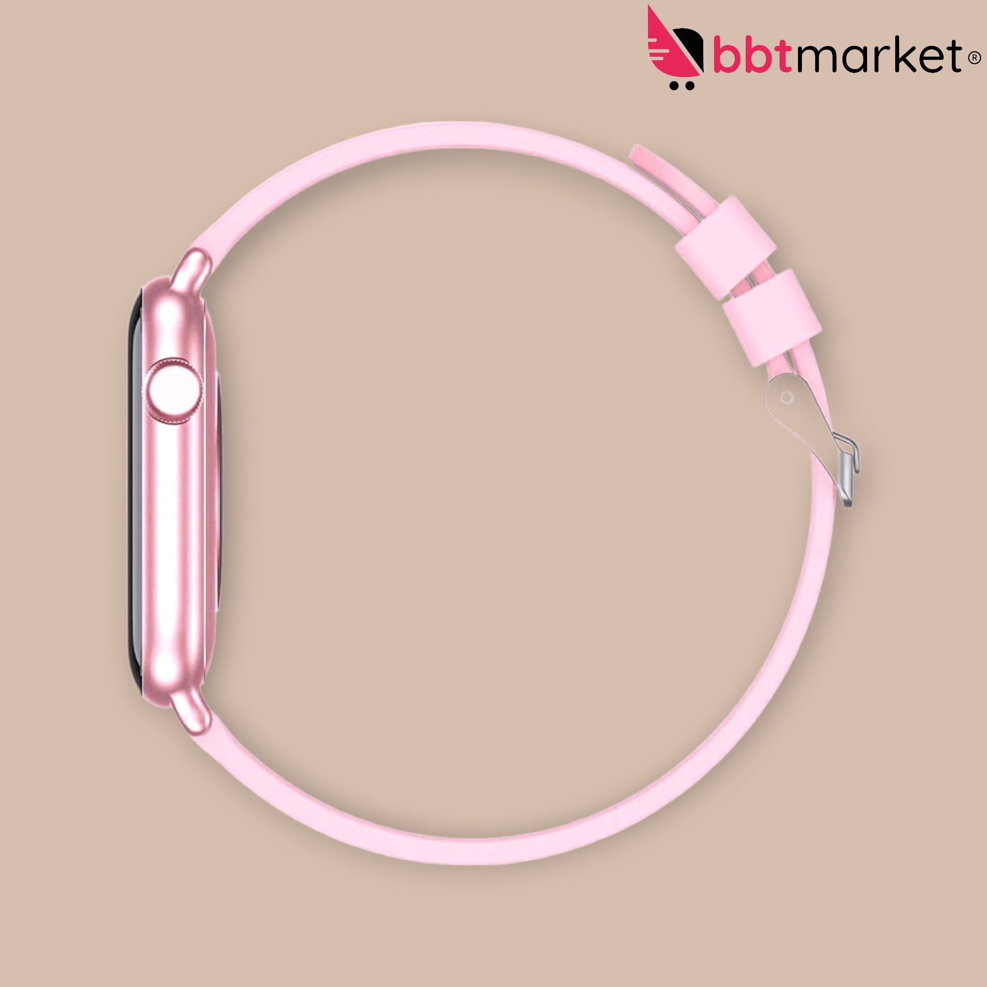 Smartwatch für Damen Herren Fitness Armbanduhr Bluetooth-Anruf 1.3 Touchscreen